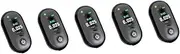 FOMIYES 5pcs Mini Portable Breath Alcohol Tester High Precision Alcohol Detector with Tft Display No Contact Measurement for Safe Driving Translucent Shell Easy to Carry