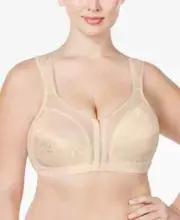Playtex 18 Hour Front Close Ultimate Shoulder Comfort Wireless Bra Women's 42D