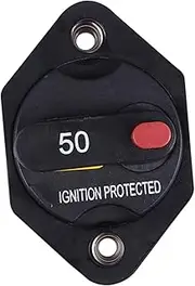 ETHZZLE Car Rv Electric Vehicle Circuit Breaker Manual Circuit Breaker Circuit Breaker for Car Circuit Breaker for Ships Overcurrent Protector Overvoltage Protector