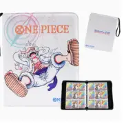 One Piece TCG Binder Premium leather Gear 5 Luffy 4 grid 400 cards ENG