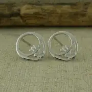 Sterling Silver Claddagh Today EARRINGS Made in Ireland by FADO