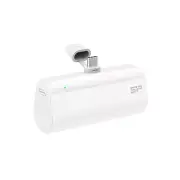 Silicon Power QD50, 5000mAh Compact USB-C Power Bank, White