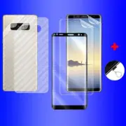 Tempered Glass+PET Screen Protector Back Sticker for Samsung Galaxy Note 8