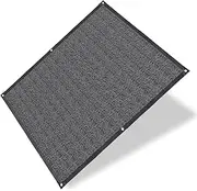 Joepen 70% Black Shade Cloth with Grommets, Greenhouse Garden Shade Cover Plant Shades from Sun, 6ft x 9ft