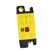 HPM 6 Outlet Plugboss Surge Protected Powerboard / 2400W Max / 10 A