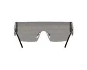 shield-frame lens-decal sunglasses 43 Gray