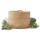 Natural Bamboo Bar Holder for Shampoo, Conditioner, and Soap