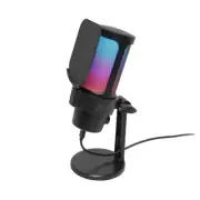 Gaming USB Microphone, Condenser Dynamic Mic for Podcasting, Streaming, with