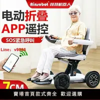 在飛比找樂天市場購物網優惠-【可開發票】邦邦車電動輪椅車智能全自動折疊輕便殘疾人老年人四