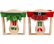 Christmas Chair Cover,Christmas Chair Back Cover Decoration