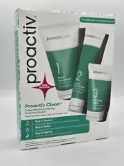 Proactiv Clean 3-Step Mild Acne-Fighting Treatment Routine Exp 02/25