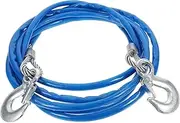 PLAFOPE Sturdy Towing Rope Safety Hooks 5 Ton Capacity Vehicle Tow Strap for Recovery