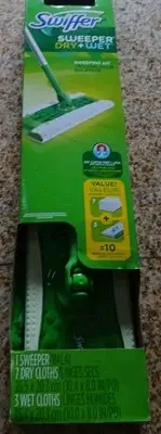 Swiffer 003700092814 Flat Mop - White (10 Count)