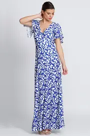Mica Maxi Dress--LEI-S16MICLEAF