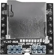 Blackboard Mini MP3 Player Module Supports MP3 WAV.WMA Decoding FORTF Card USB Flash Drive Mini MP3 DF Player Iron
