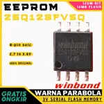 IC EEPROM 3V WINBOND 原裝 25Q128 W25Q128 W25Q128FVSQ SOIC 8 閃存