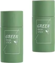 Ozoffer 2x Green Tea Cleansing Mask Facial Stick Oil Acne Control Blackhead Deep Clean