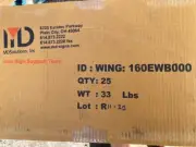 (25 PACK) 16" Wide Cantilever Wing Bracket Flat/Extruded 160EWB000