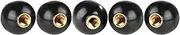 5pcs Ball Knob,BM6*20 Ball Knob Handle Round Gear Knob Thread Machine Handle Made of Material Universal Accessories for Machine Tools