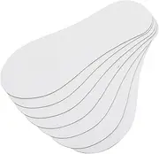 Healeved 100Pcs Sock Organizing Paperboards for Low Cut Socks Display Holders Lightweight and Convenient for Home Shops and Travel