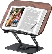360 Adjustable Book StandFoldable Holder for Reading,Cookbooks & Textbooks