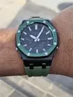 Casio G-Shock GA-2100-1ADR Mod | Green Strap | Custom Watch