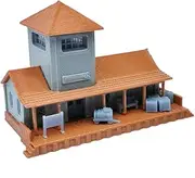 Outland Models Railroad Scenery Small Rural Train Station/Depot 1:160 N Scale
