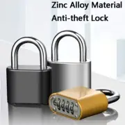 4Digit Code Password Padlock Number Combination Padlock Portable Anti-theft Lock