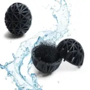 50Pcs Aquarium Filter Bio Balls Cotton For Air Pump Canister Clear Water