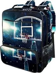 Travel Backpack,Small Backpack,Carry on Backpack,Basketball Hoop Stadium,Backpack, U6es1mkexxuq, 14.4x11.6x5.7 in