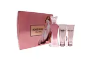 Rose Rush by Paris Hilton for Women - 4 Pc Gift Set 3.4oz EDP Spray, 3.0oz Body Lotion, 3.0oz Shower Gel, 0.33oz EDP Spray