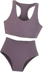 CoudarTitie 1/12 Scale Sports Vest and Shorts Set Comfortable and Stylish Outfit Clothes for 6 Inch Miniature Dolls, Pink Violet