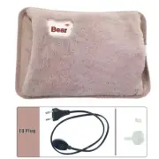 Electric Hot Water Bag Soft Winter Hand Warmer Reusable Hot Water Bottle EU Plug