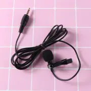 3.5mm Jack Computer Mic Clip-on Microphone Lavalier Micro Pc