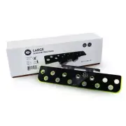 15 Hole Large Slimline Frag Rack (3/4" Glass) Goblin Green w/Reinforced Magnets