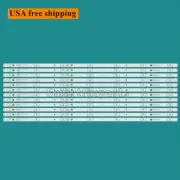 New LED strips 7 lamp For TCL GIC75LB08 3030F2.1D V1.1 75S421 75S423 75S425