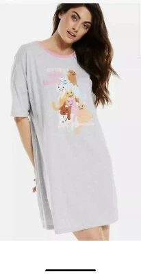 Peter Alexander Crazy Cat Lady Nightie M BNWT