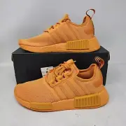Wmns Adidas NMD_R1 Boost Comfy Running Shoe / Bright Orange / GV9439 / Size 6.5