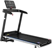 Treadmills Treadmill for Home Gym Fitness Folding Treadmill Walking Jogging Running Machine Free Installation Low Noise Footstep Perfect for Home and Office