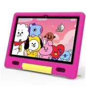 Kids Tablet, 10.1" Tablet for Kids, Children's Tablet with Case, Pink