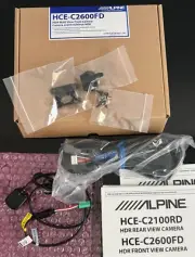 Alpine HCE-C2600FD Multi-View Front HDR Car Camera System 1/4" CMOS **NEW**