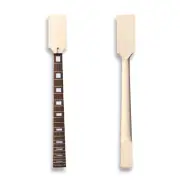 P Bass Guitar Neck 22 Fret 34 Inch Rosewood Fretboard Paddle Head Unfinished