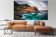 manarola-cinque-terre- BEAUTIFUL high quality Canvas painting Home decor