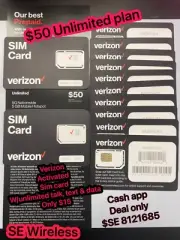 prepaid sim card 1 month Unlimited