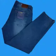 Cavalli Class Jeans By Robert Cavalli Mens Size 40x32 Slim Straight Blue Denim