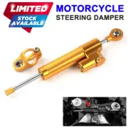 CNC Steering Damper Motorcycle Stabilizer Linear Reversed Safety Control 255mm