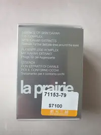 在飛比找Yahoo!奇摩拍賣優惠-新光三越購入 la prairie萊珀妮 魚子美顏眼露 15