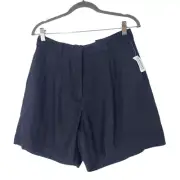 Old Navy Black Linen Shorts Size Medium NWT Old Navy Linen Blend Black Shorts