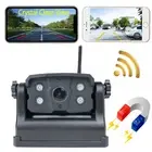 Wireless WIFI Magnetic Operated Portable Backup Reversing Camera 9600mAh Battery