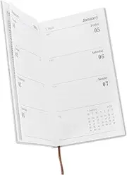 HAPINARY Aesthetic Daily Planner Notebook Journal Notebook Executive Diary Smooth Writing Paper 2024 Agenda